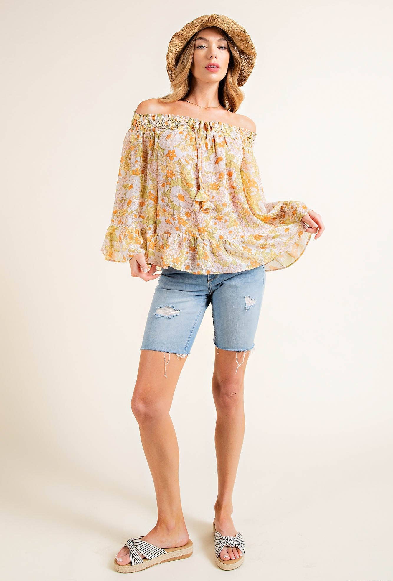 Soft Chiffon Gypsy Top