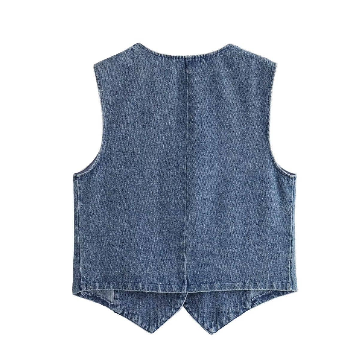 Denim Gypsy Vest