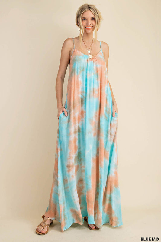 Tie-Dye Gypsy Dress