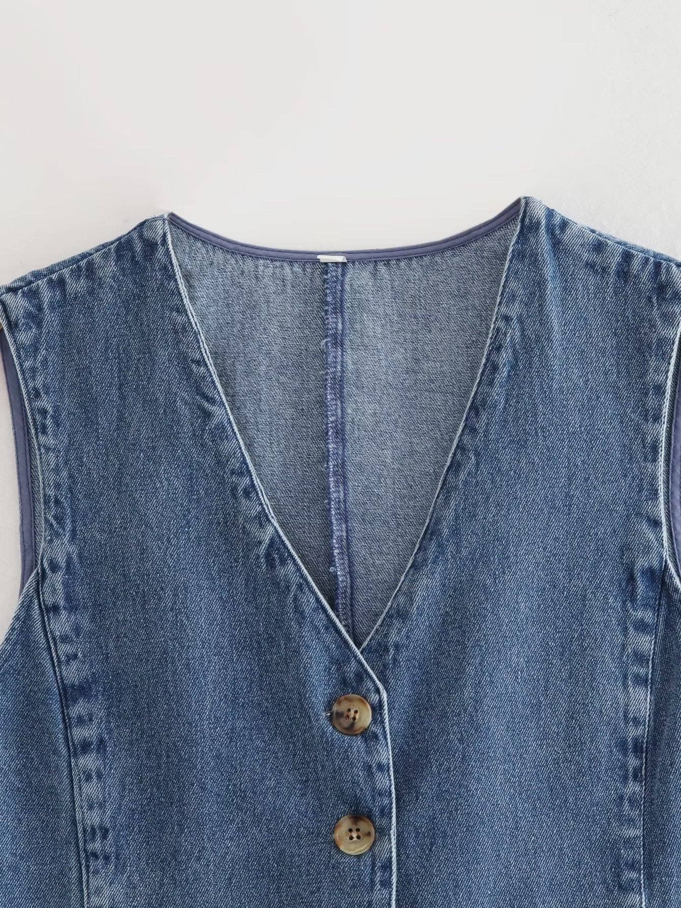 Denim Gypsy Vest