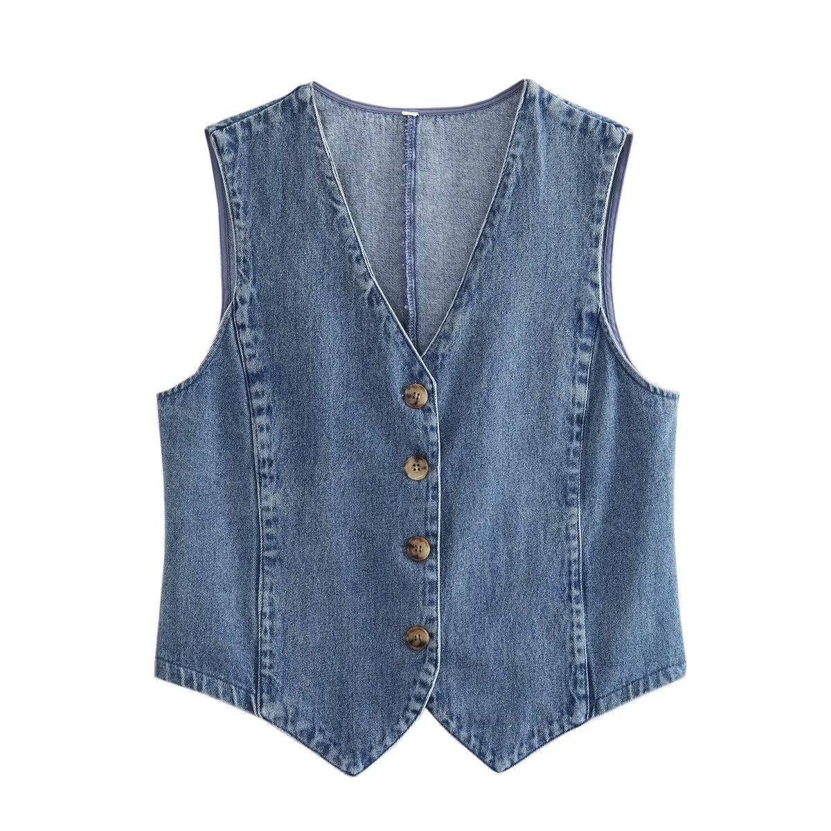 Denim Gypsy Vest